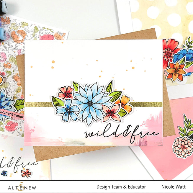 Photocentric Clear Stamps Wild & Free Stamp Set