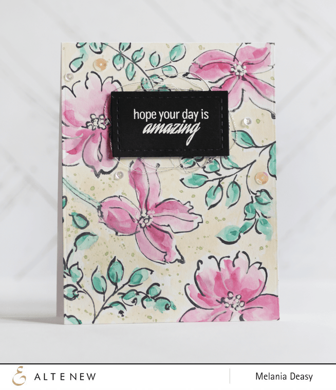 Photocentric Clear Stamps Wild Hibiscus Stamp Set