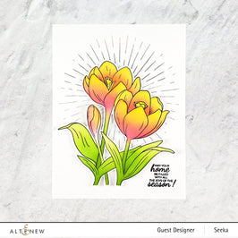 Photocentric Clear Stamps Winter Crocus Stamp Set