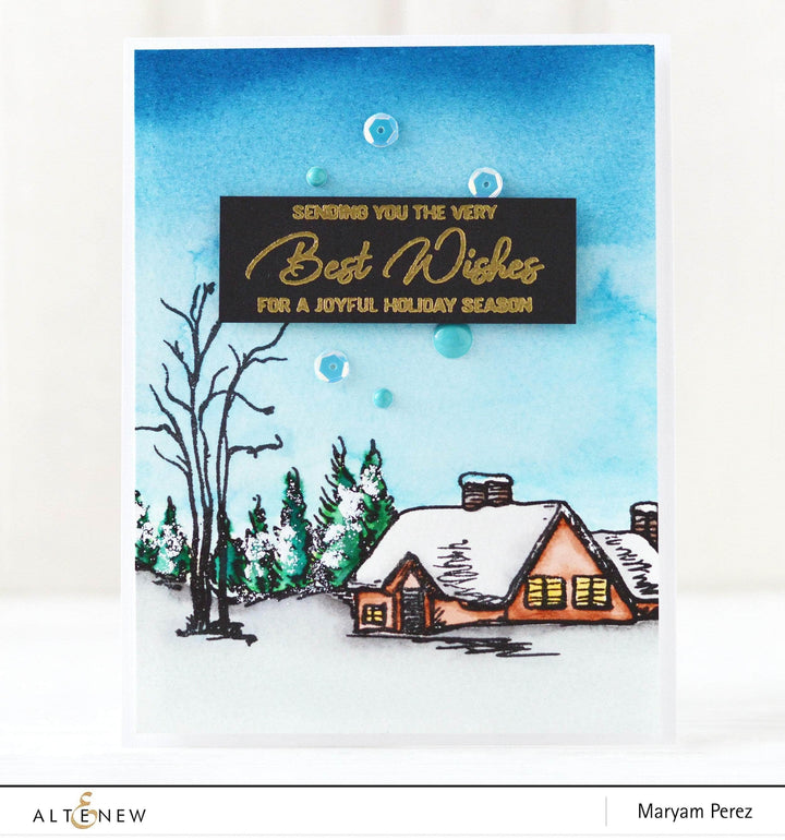 Photocentric Clear Stamps Winter Wishes Stamp Set