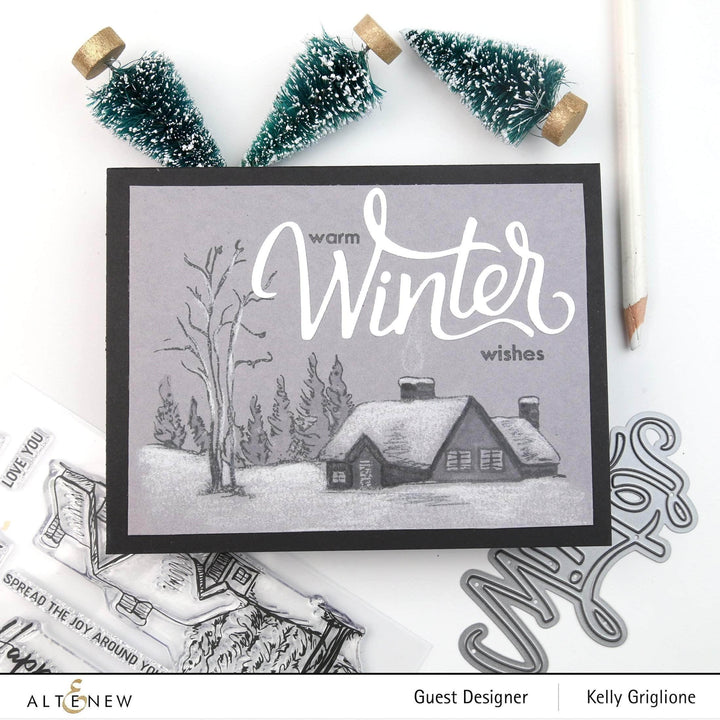 Photocentric Clear Stamps Winter Wishes Stamp Set