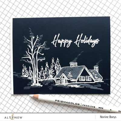 Photocentric Clear Stamps Winter Wishes Stamp Set