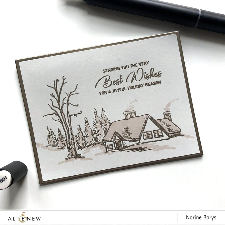 Photocentric Clear Stamps Winter Wishes Stamp Set