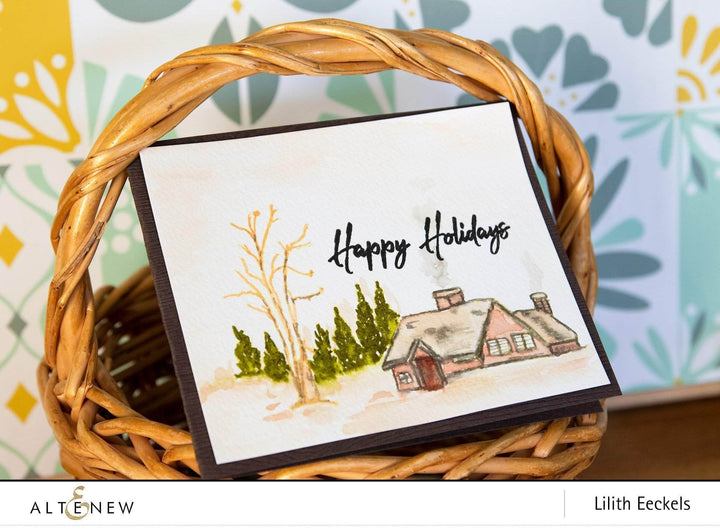 Photocentric Clear Stamps Winter Wishes Stamp Set