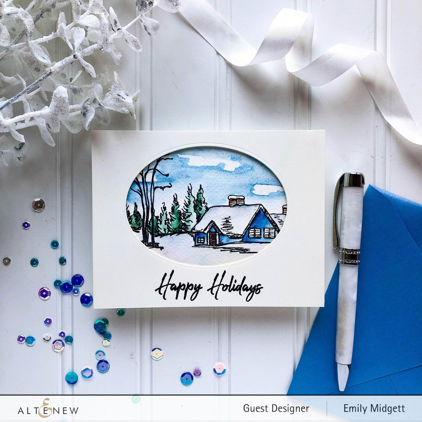 Photocentric Clear Stamps Winter Wishes Stamp Set