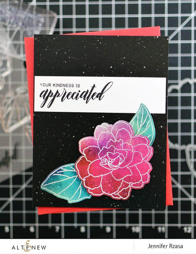 Photocentric Clear Stamps Wispy Begonia Stamp Set