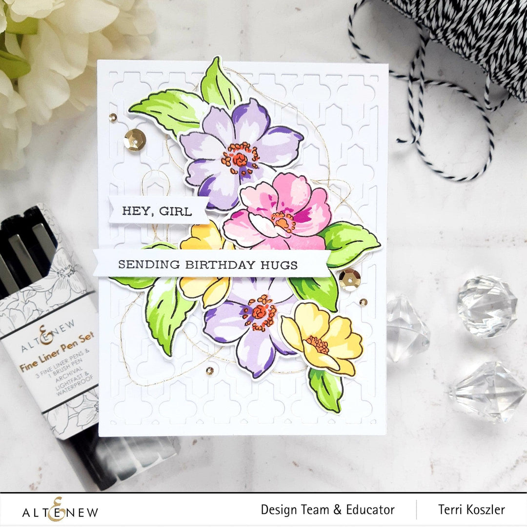 Photocentric Clear Stamps Wispy Joy Stamp Set