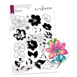 Photocentric Clear Stamps Wispy Joy Stamp Set