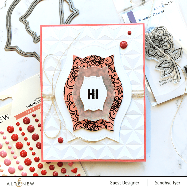 Photocentric Clear Stamps Wonder Flower Stamp Set