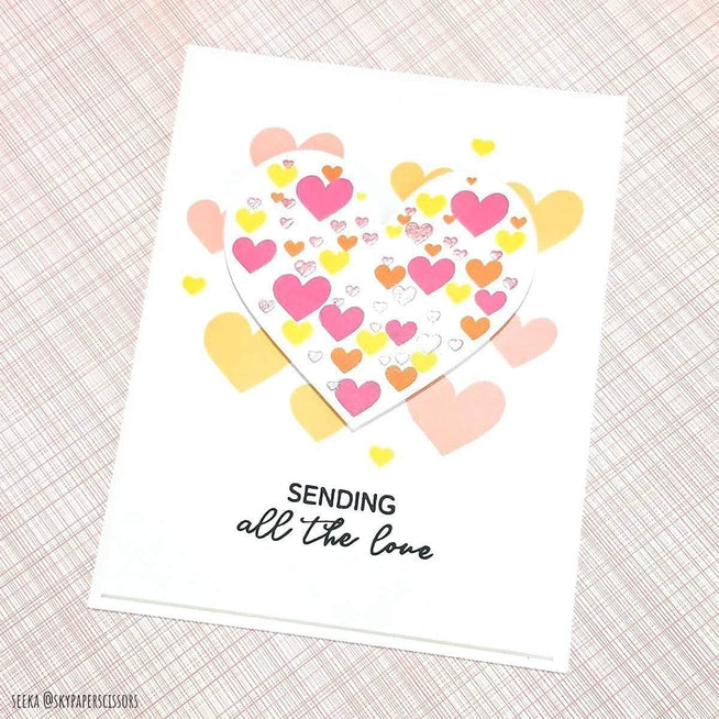 Photocentric Clear Stamps All the Hearts Stamp Set