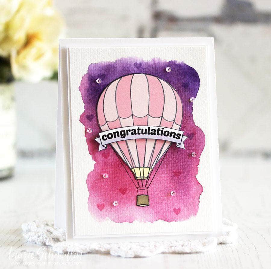 Photocentric Clear Stamps Baby Balloon Stamp Set