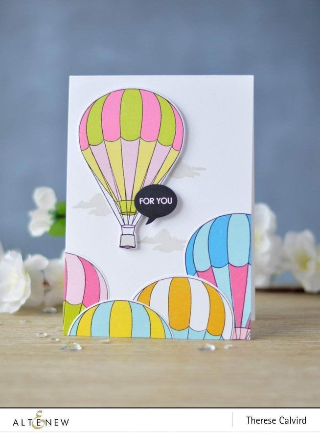 Photocentric Clear Stamps Baby Balloon Stamp Set