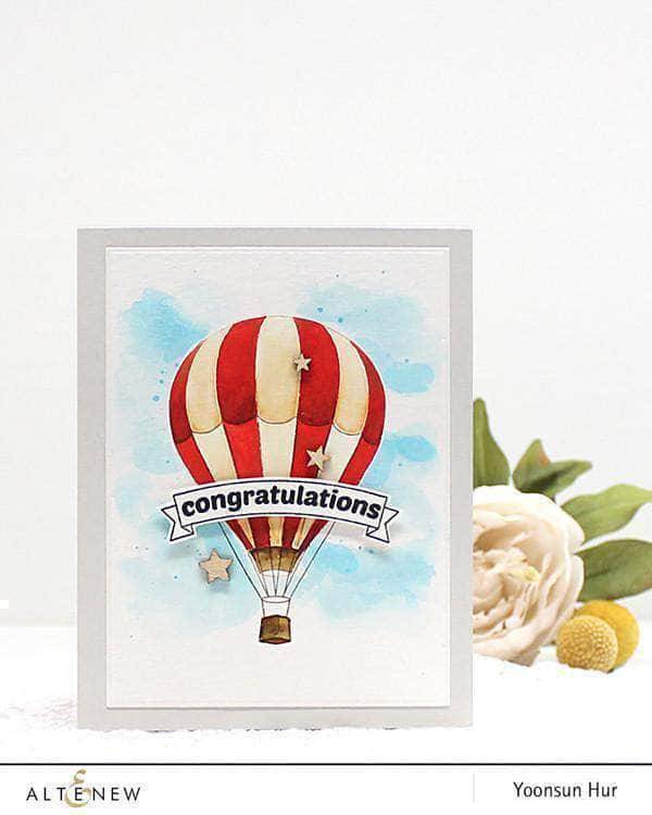 Photocentric Clear Stamps Baby Balloon Stamp Set