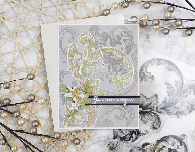 Photocentric Clear Stamps Baroque Motifs Stamp Set