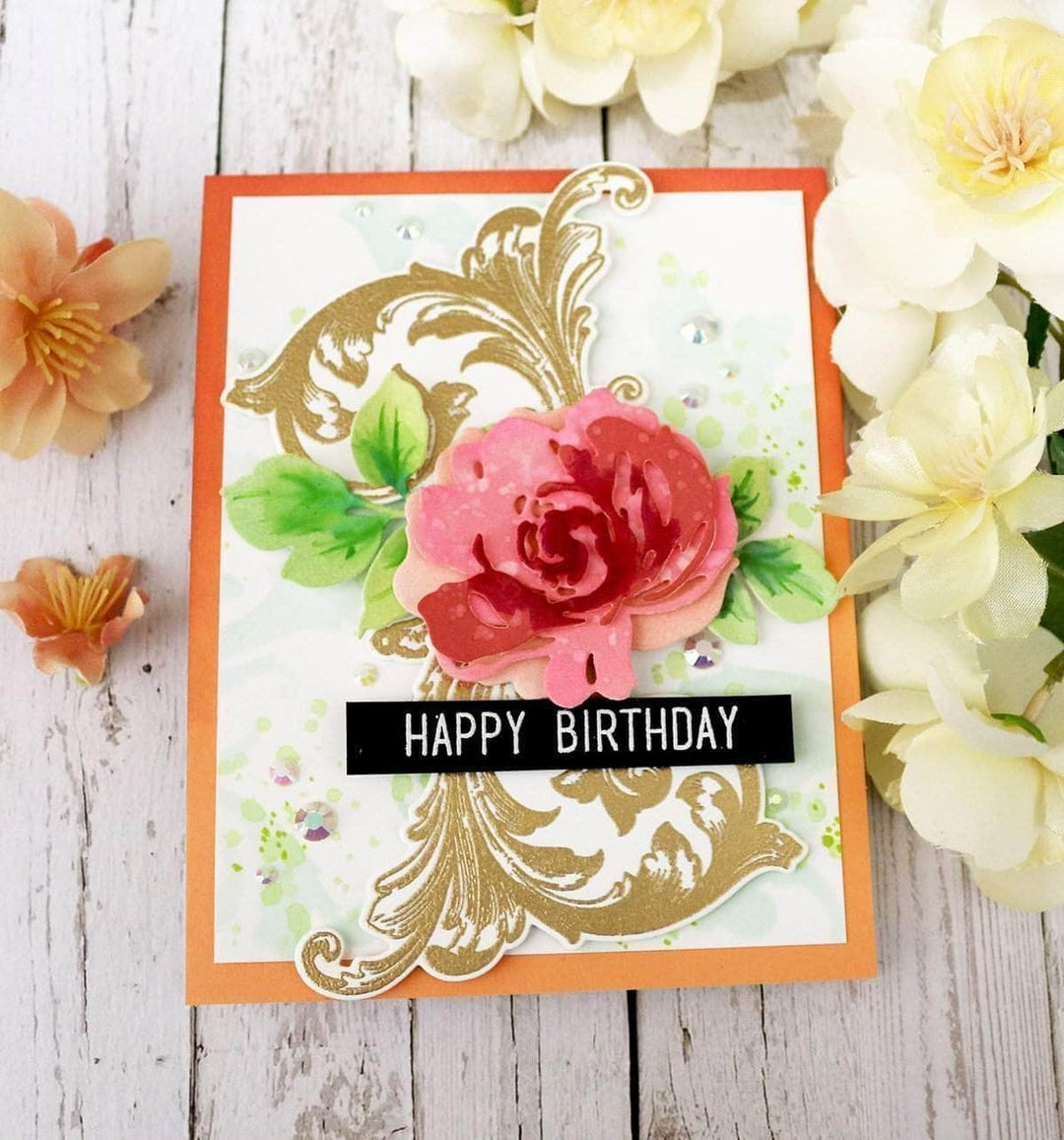 Photocentric Clear Stamps Baroque Motifs Stamp Set