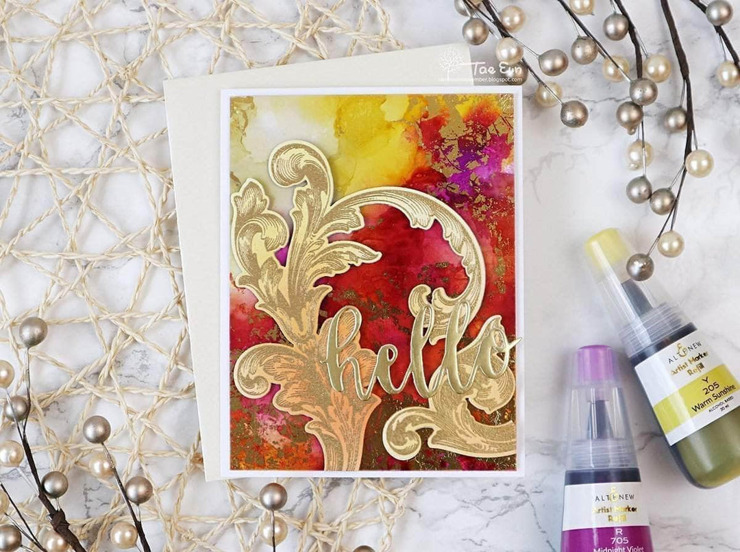 Photocentric Clear Stamps Baroque Motifs Stamp Set