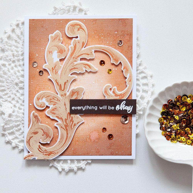 Photocentric Clear Stamps Baroque Motifs Stamp Set