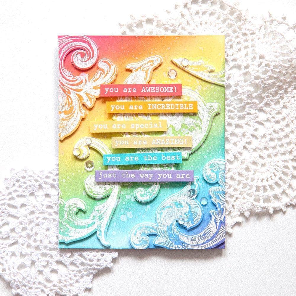 Photocentric Clear Stamps Baroque Motifs Stamp Set