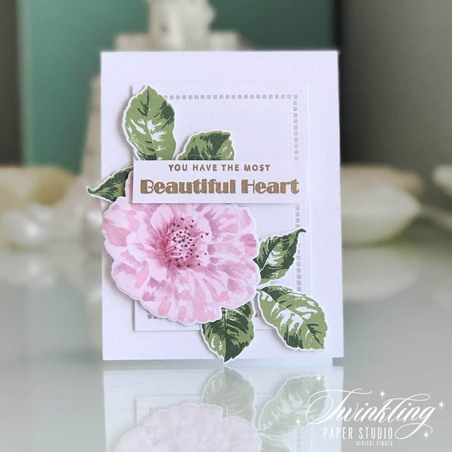 Photocentric Clear Stamps Beautiful Heart Stamp Set