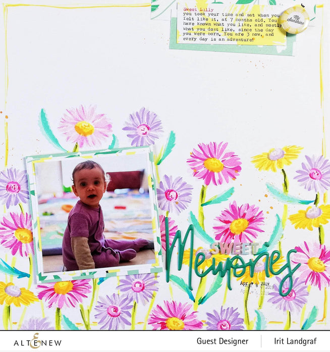 Retired - Beloved Daisy Stamp Set - Altenew
