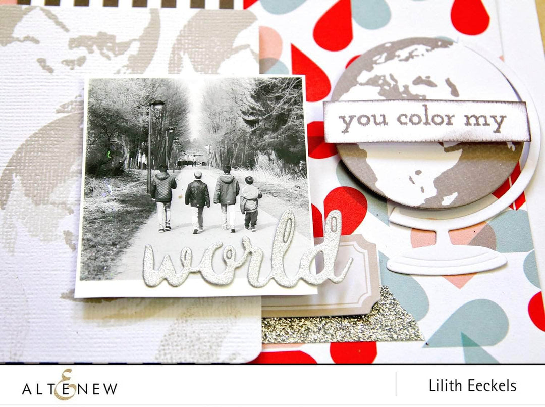 Photocentric Clear Stamps Big World Stamp Set