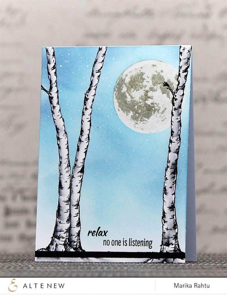Altenew Clear Stamps Z - Birch Land Stamp Set