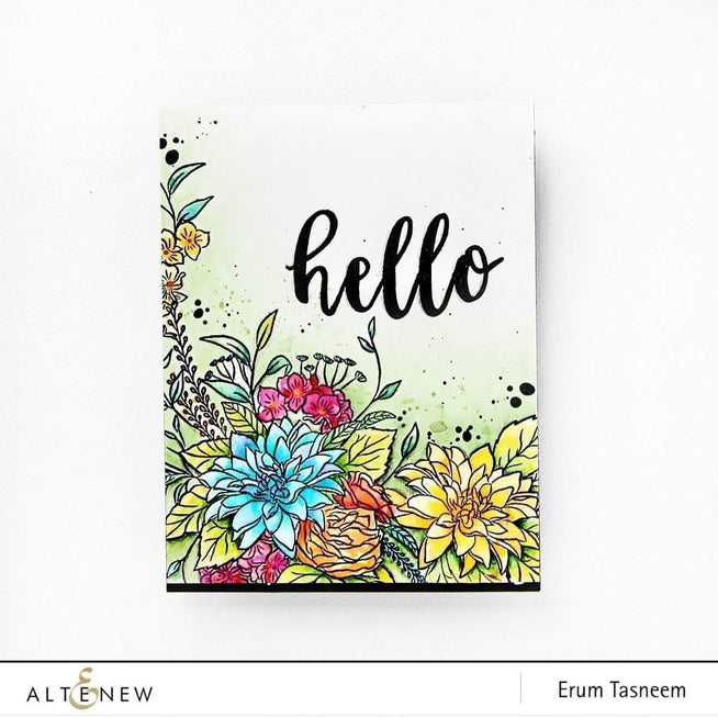Photocentric Clear Stamps Blooming Bouquet Stamp Set