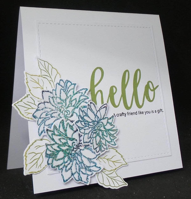 Photocentric Clear Stamps Blooming Bouquet Stamp Set