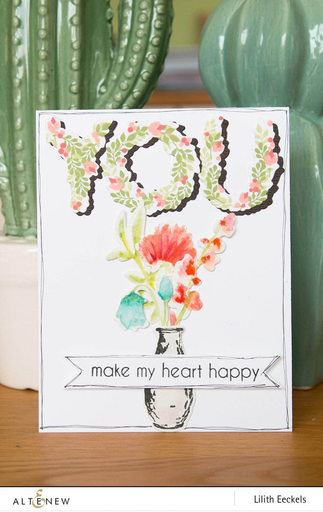 Photocentric Clear Stamps Botanical You Stamp Set
