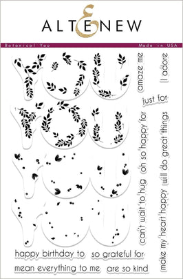 Photocentric Clear Stamps Botanical You Stamp Set