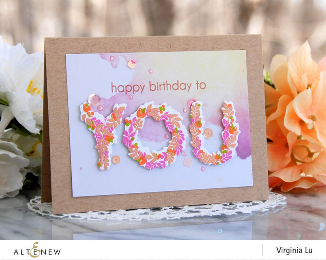 Photocentric Clear Stamps Botanical You Stamp Set