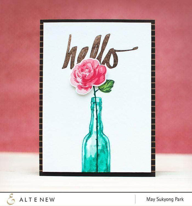 Altenew Clear Stamps Z - Bottleful of Stamp Set