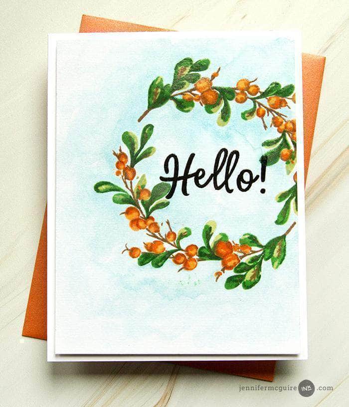 Photocentric Clear Stamps Z - Bountiful Branch Stamp Set