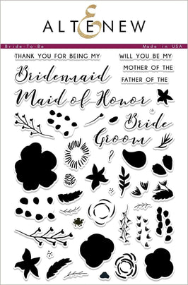 Photocentric Clear Stamps Z - Bride-To-Be Stamp Set