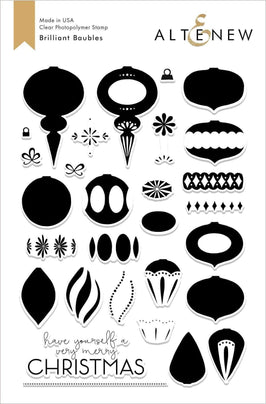 Photocentric Clear Stamps Z - Brilliant Baubles Stamp Set