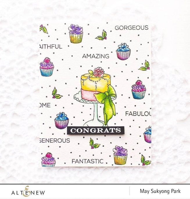 Photocentric Clear Stamps Cake Love Stamp Set