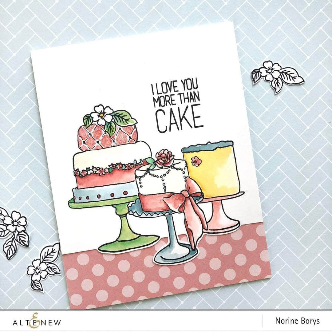 Photocentric Clear Stamps Cake Love Stamp Set