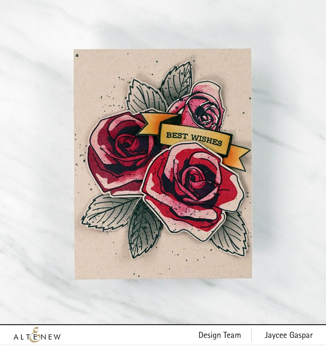 Photocentric Clear Stamps Cartoon Rose Stamp Set