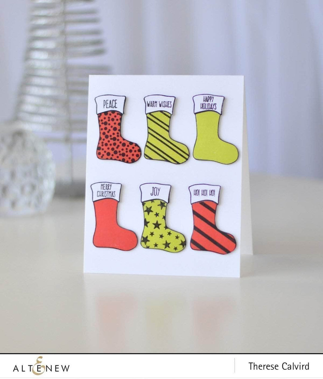 Photocentric Clear Stamps Christmas Stockings Stamp Set