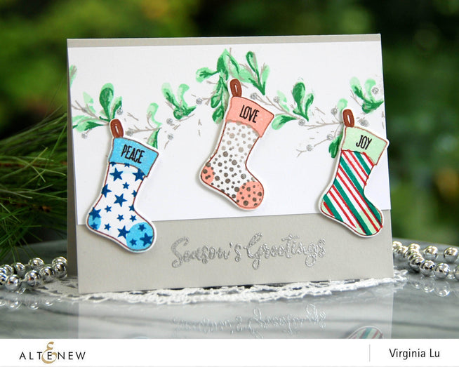 Photocentric Clear Stamps Christmas Stockings Stamp Set