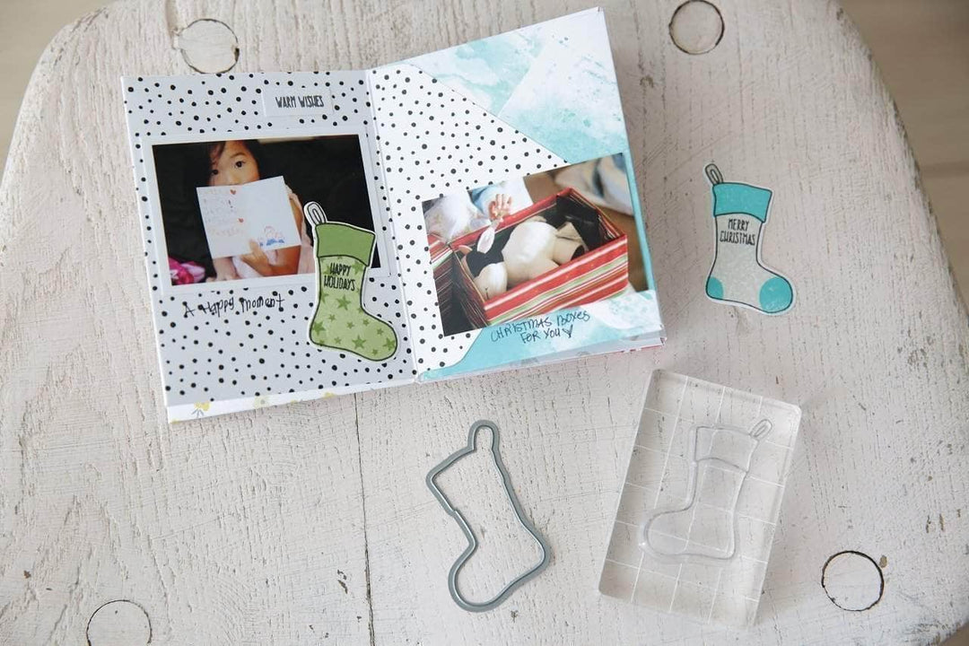 Photocentric Clear Stamps Christmas Stockings Stamp Set