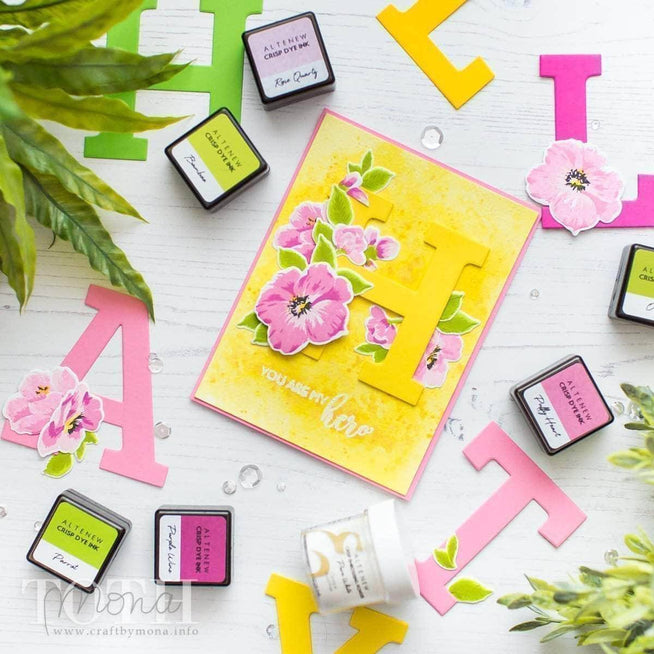 Photocentric Clear Stamps Climbing Clematis Stamp Set
