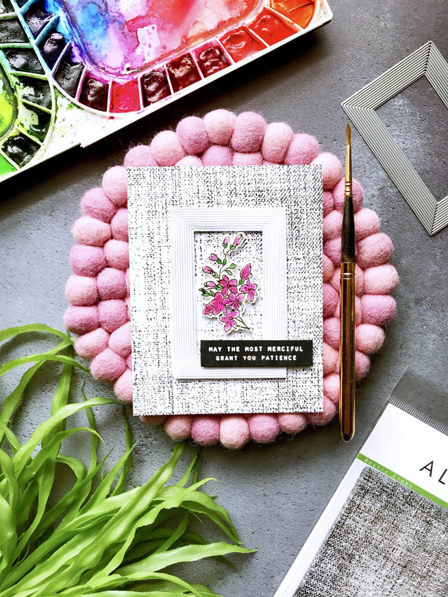 Photocentric Clear Stamps Crown Bloom Stamp Set