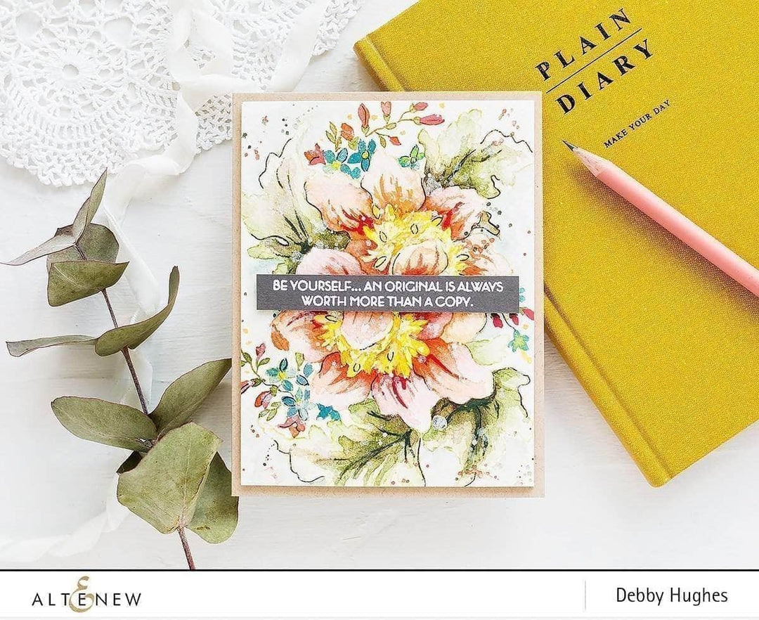 Photocentric Clear Stamps Crown Bloom Stamp Set