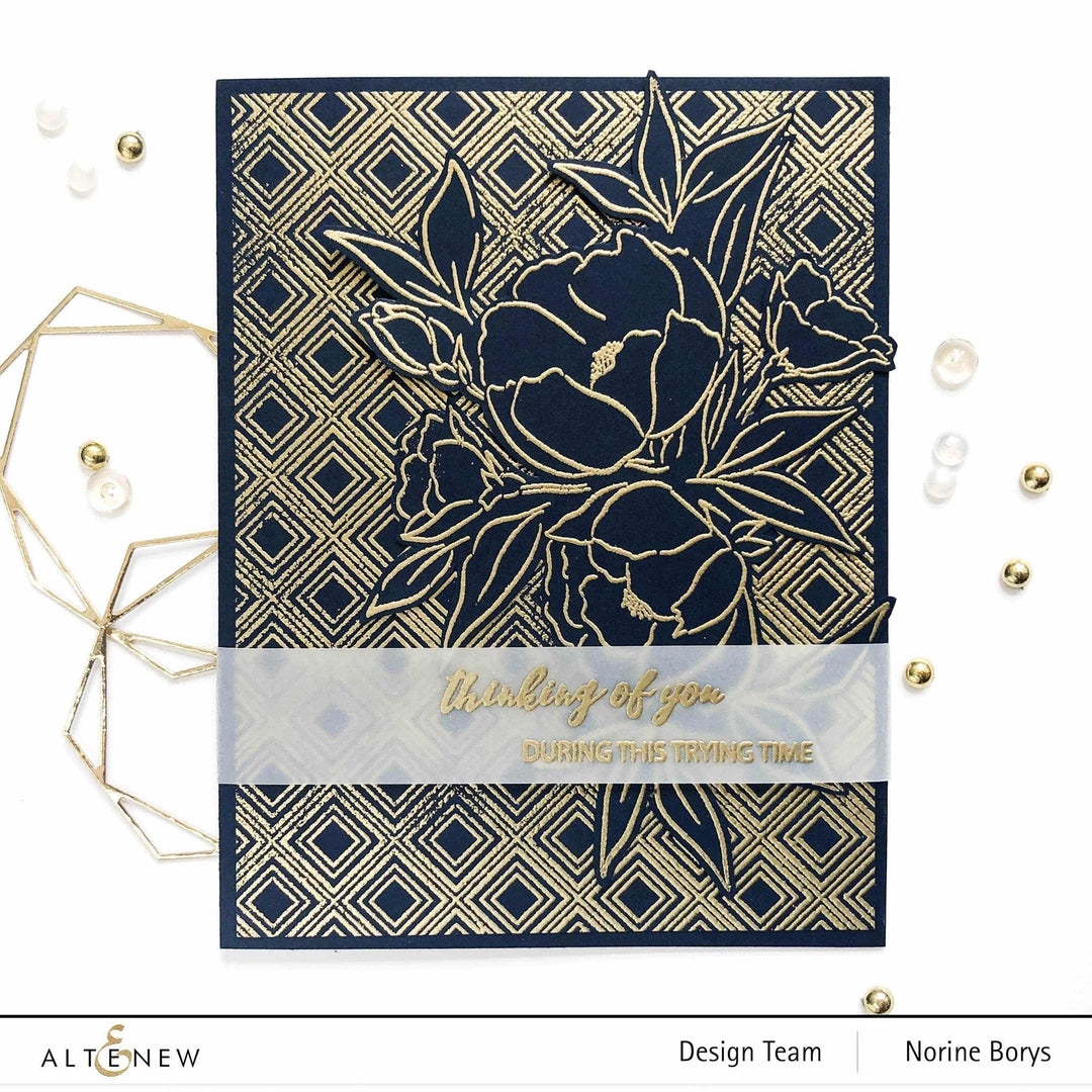 Photocentric Clear Stamps Delicate Bouquet Stamp Set