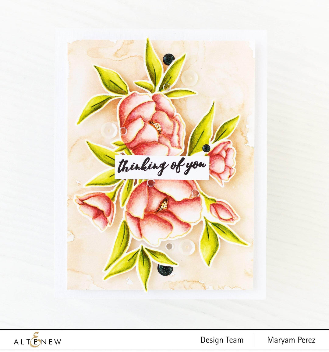 Photocentric Clear Stamps Delicate Bouquet Stamp Set