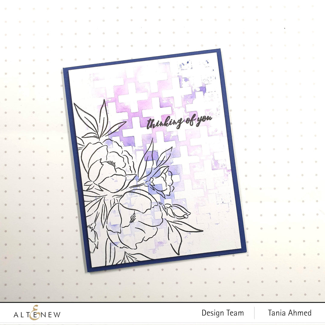 Photocentric Clear Stamps Delicate Bouquet Stamp Set