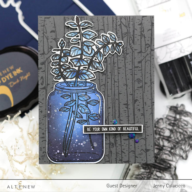 Photocentric Clear Stamps Eucalyptus Jar Stamp Set