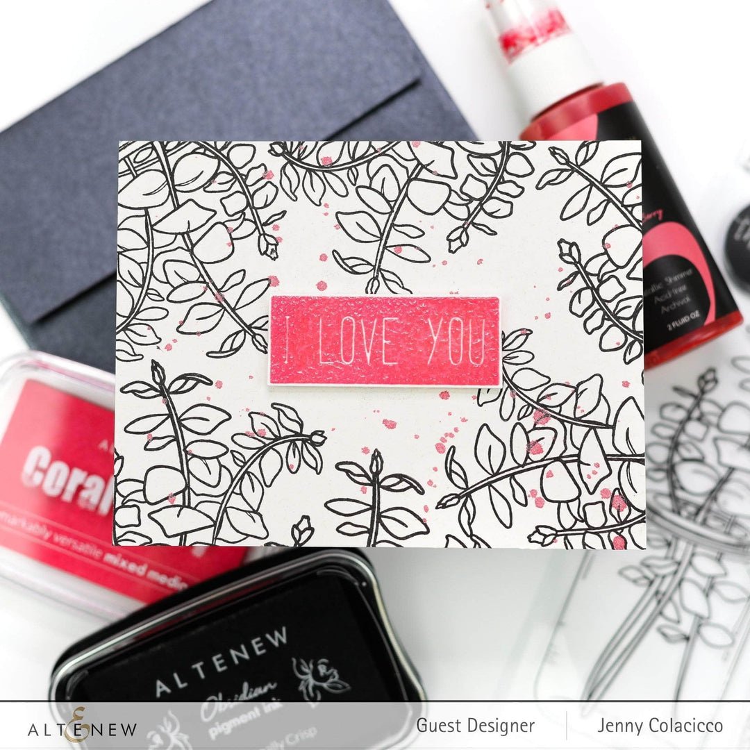 Photocentric Clear Stamps Eucalyptus Jar Stamp Set