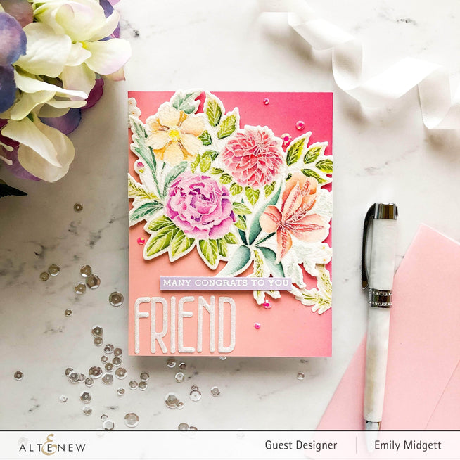 Z - Exotic Garden Stamp Set